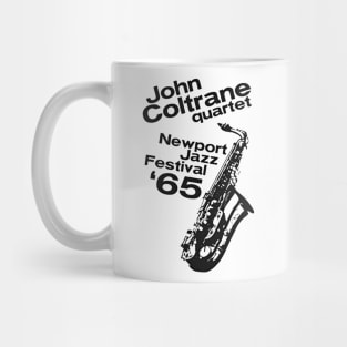 JOHN COLTRANE AT NEWPORT JAZZ FESTIVAL 1965 Mug